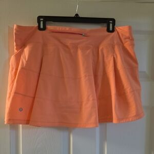 Lululemon Athletica Vibrant Coral Skirt